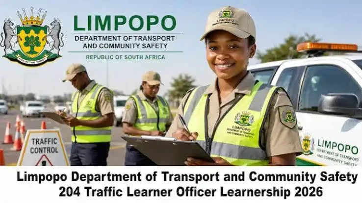 traffic officer learnership 2026 online application